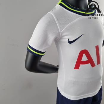 Kit Infantil Tottenham I 22/23 + Personalização Grátis