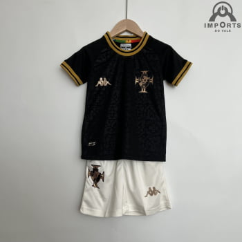 Kit Infantil Vasco 22/23 Goleiro + Personalização Grátis 