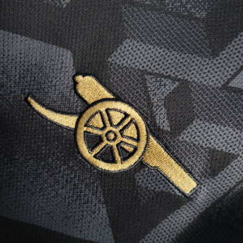 Manga Longa Arsenal II 22/23 Versão Torcedor + Personalização Grátis Manga Longa Arsenal II 22/23 Versão Torcedor + Personalização Grátis