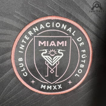 Manga Longa Inter Miami II 23/24 Versão Torcedor + Personalização Grátis Manga Longa Inter Miami II 23/24 Versão Torcedor + Personalização Grátis