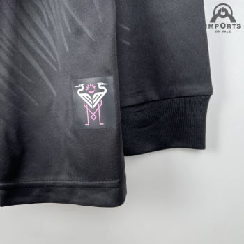 Manga Longa Inter Miami II 23/24 Versão Torcedor + Personalização Grátis
