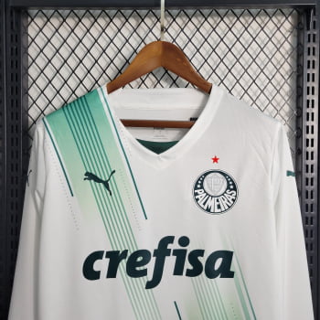 Manga-Longa Palmeiras II 23/24 Versão Torcedor + Personalização Grátis