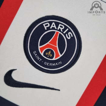 Manga Longa Paris Saint-Germain l 22/23 Versão Torcedor + Personalização Grátis Manga Longa Paris Saint-Germain l 22/23 Versão Torcedor + Personalização Grátis