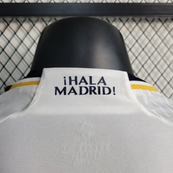 Manga Longa Real Madrid I 23/24 Versão Torcedor + Patch + Personalização Grátis
