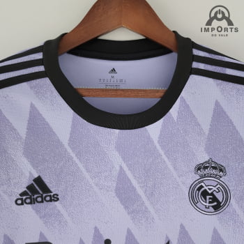 Manga Longa Real Madrid II 22/23 Versão Torcedor + Personalização Grátis