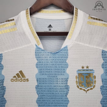 Camisa da Seleção da Argentina 2021 Edição Especial Maradona Versão Torcedor