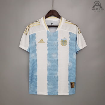 Camisa da Seleção da Argentina 2021 Edição Especial Maradona Versão Torcedor
