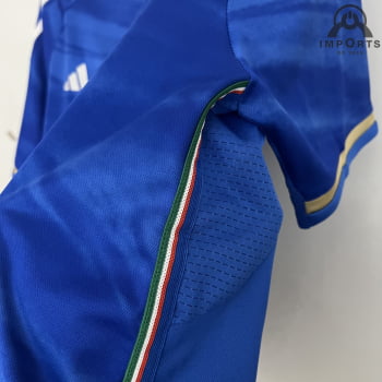 Camisa da Seleção Italiana I 2023 Versão Torcedor + Personalização Grátis 