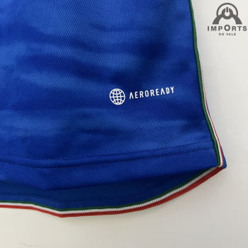 Camisa da Seleção Italiana I 2023 Versão Torcedor + Personalização Grátis 