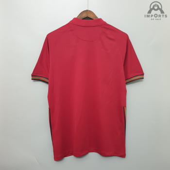 Camisa Gola Polo da Seleção Portuguesa 2020 Versão Torcedor