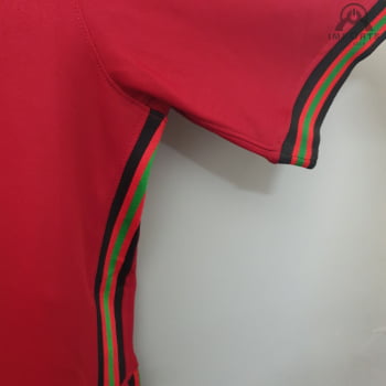 Camisa Gola Polo da Seleção Portuguesa 2020 Versão Torcedor