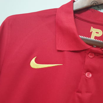 Camisa Gola Polo da Seleção Portuguesa 2020 Versão Torcedor