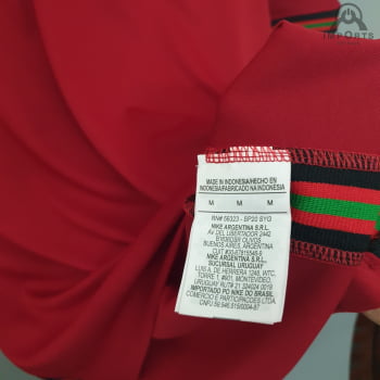 Camisa Gola Polo da Seleção Portuguesa 2020 Versão Torcedor
