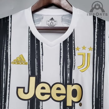 Camisa Juventus I 20/21 Versão Torcedor + Personalização RONALDO 7