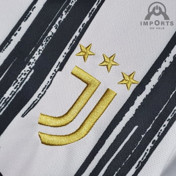 Camisa Juventus I 20/21 Versão Torcedor + Personalização RONALDO 7