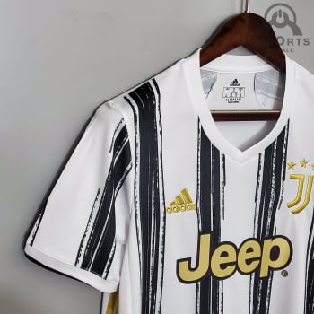 Camisa Juventus I 20/21 Versão Torcedor + Personalização RONALDO 7