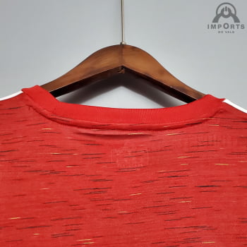 Camisa Manchester United I 20/21 Versão Torcedor + Personalização POGBA 6