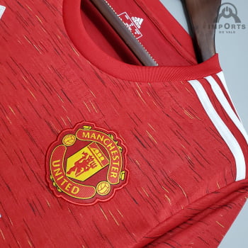 Camisa Manchester United I 20/21 Versão Torcedor + Personalização POGBA 6  