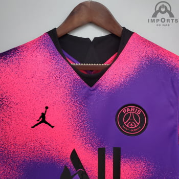 Camisa Paris Saint-Germain IV 20/21 Versão Torcedor + Personalização Grátis