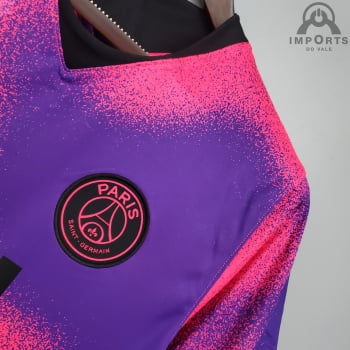 Camisa Paris Saint-Germain IV 20/21 Versão Torcedor + Personalização Grátis
