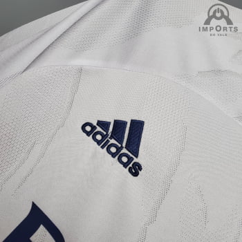 Camisa Real Madrid I 20/21 Versão Torcedor + Personalização HAZARD 7 