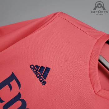Camisa Real Madrid II 20/21 Versão Torcedor + Personalização VINICIUS JUNIOR 25