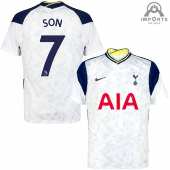 Camisa Tottenham I 20/21 Versão Toorcedor + Personalização SON 7