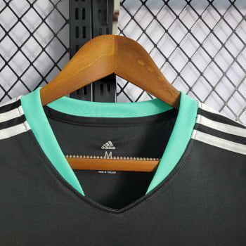 Regata Arsenal 22/23 Preta + Personalização Grátis