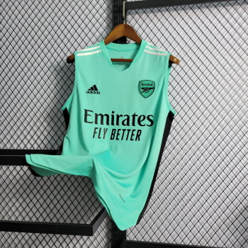 Regata Arsenal 22/23 Verde + Personalização Grátis