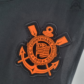 Regata Corinthians 22/23 Pré-Jogo Preto + Patrocínios