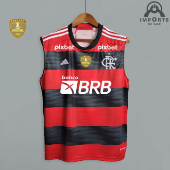 Regata Flamengo I 23/24 + Patrocínios + Patchs + Personalização Grátis