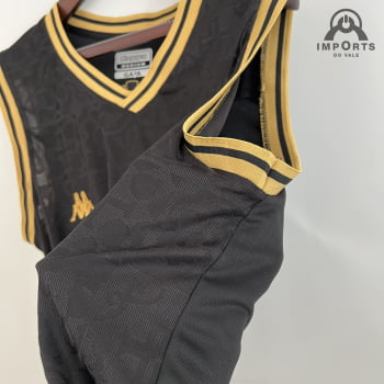 Regata Vasco 22/23 Goleiro Preta + Personalização Grátis