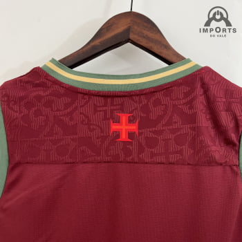 Regata Vasco 22/23 Goleiro Vinho + Personalização Grátis