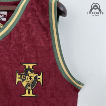 Regata Vasco 22/23 Goleiro Vinho + Personalização Grátis