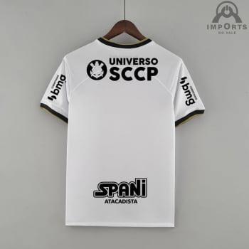 Camisa Corinthians l 22/23 Versão Torcedor + Patrocínios + Personalização Grátis