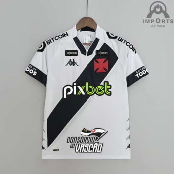 Camisa Vasco ll 22/23 Versão Torcedor + Patrocínios + Personalização Grátis