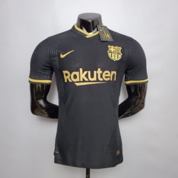 Camisa Barcelona II 20/21 Versão Jogador + Personalização grátis