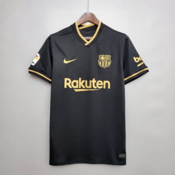 Camisa Barcelona II 20/21 Versão Torcedor + Personalização Grátis
