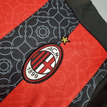 Camisa Milan I 20/21 Versão Torcedor + Personalização Grátis
