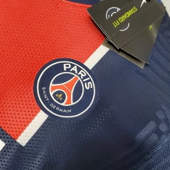 Camisa Paris Saint-Germain I 20/21 Versão Jogador + Personalização Grátis