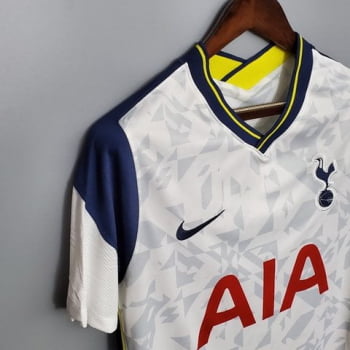 Camisa Retrô Tottenham I 20/21 Versão Torcedor + Personalização Grátis