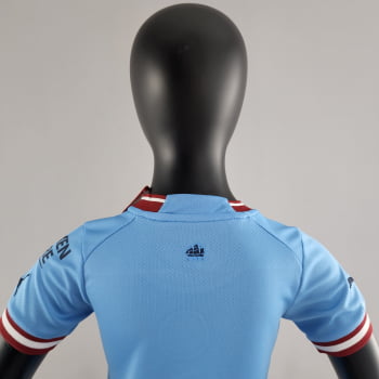 Kit Infantil Manchester City l 22/23 + Personalização Grátis