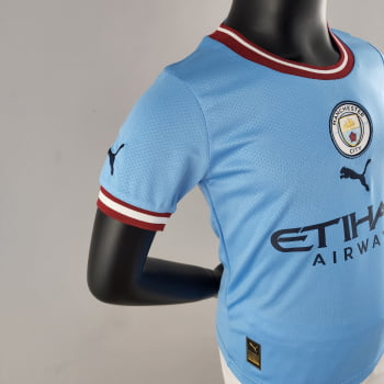 Kit Infantil Manchester City l 22/23 + Personalização Grátis