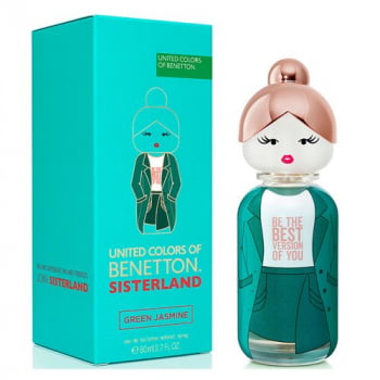 Green Jasmine Sisterland United Colors of Benetton - Perfume Feminino - EDT 