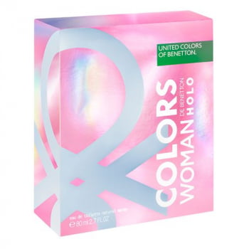 Holo Benetton Colors - Perfume Feminino - EDT - 80ml