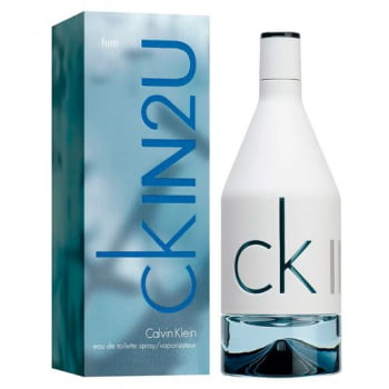 Perfume Calvin Klein CK in2U For Him Eau de Toilette Masculino Perfume Calvin Klein CK in2U For Him Eau de Toilette Masculino