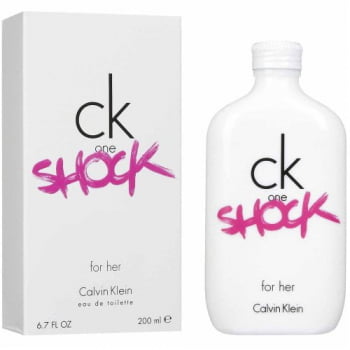 Perfume Calvin Klein One Shock For Her Eau De Toilette Feminino 200ml