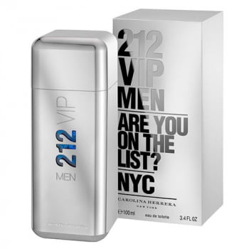  Perfume Carolina Herrera 212 Vip Men Eau de Toilette Masculino