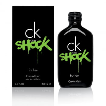 Perfume Calvin Klein Ck One Shock For Him De Eau De Toilette Masculino Perfume Calvin Klein Ck One Shock For Him De Eau De Toilette Masculino