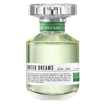  Perfume United Dreams Live Free Benetton -Feminino - Eau de Toilette